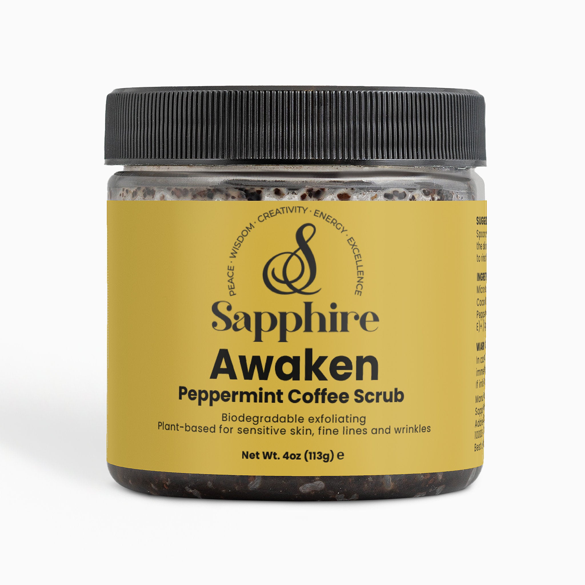 Awaken – Peppermint Coffee Scrub