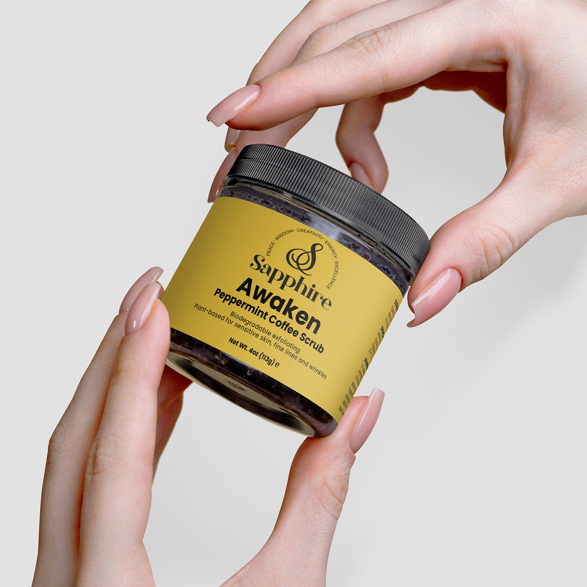 Awaken – Peppermint Coffee Scrub