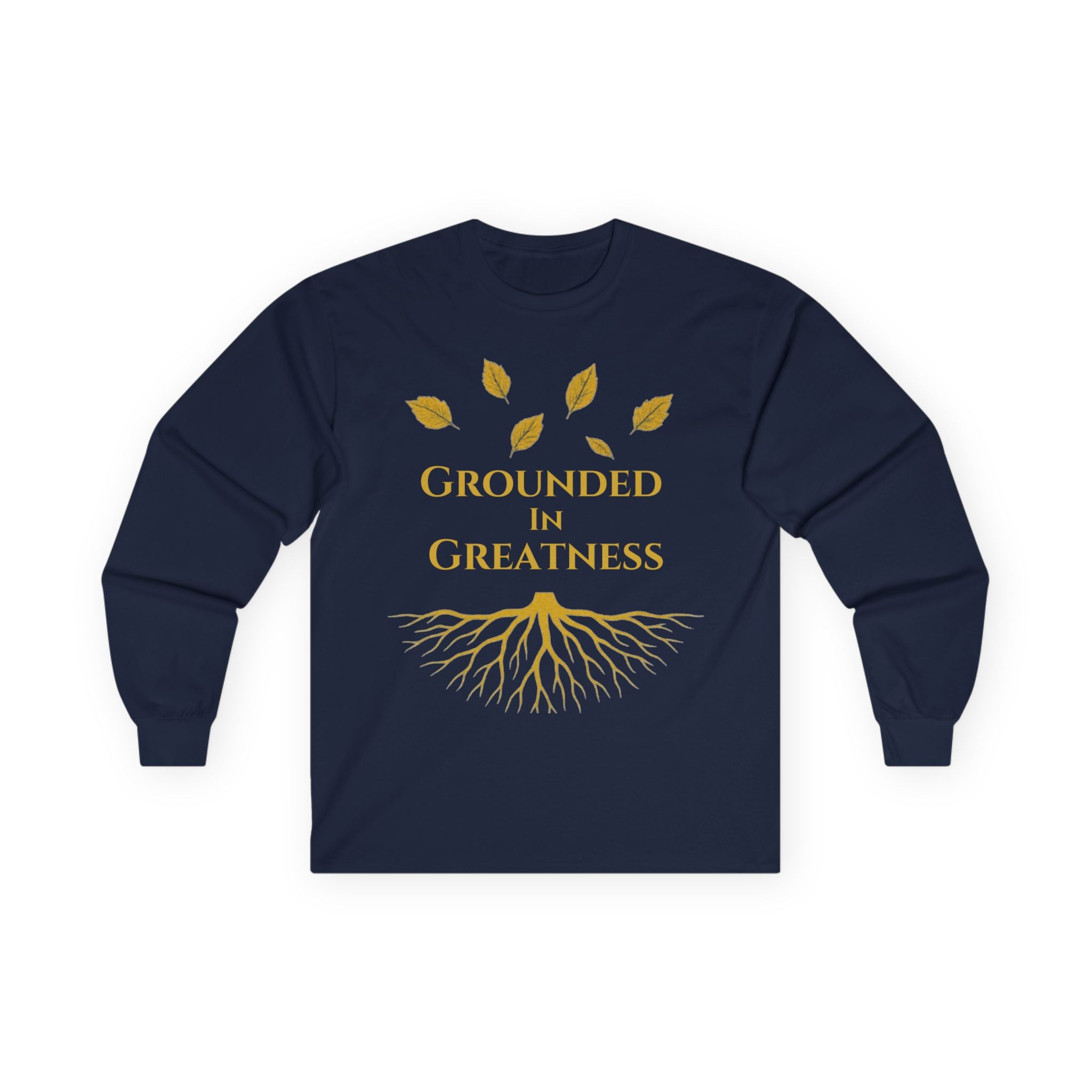 Grounded in Greatness – Sapphire Fall 2025 Collection Long Sleeve Tee