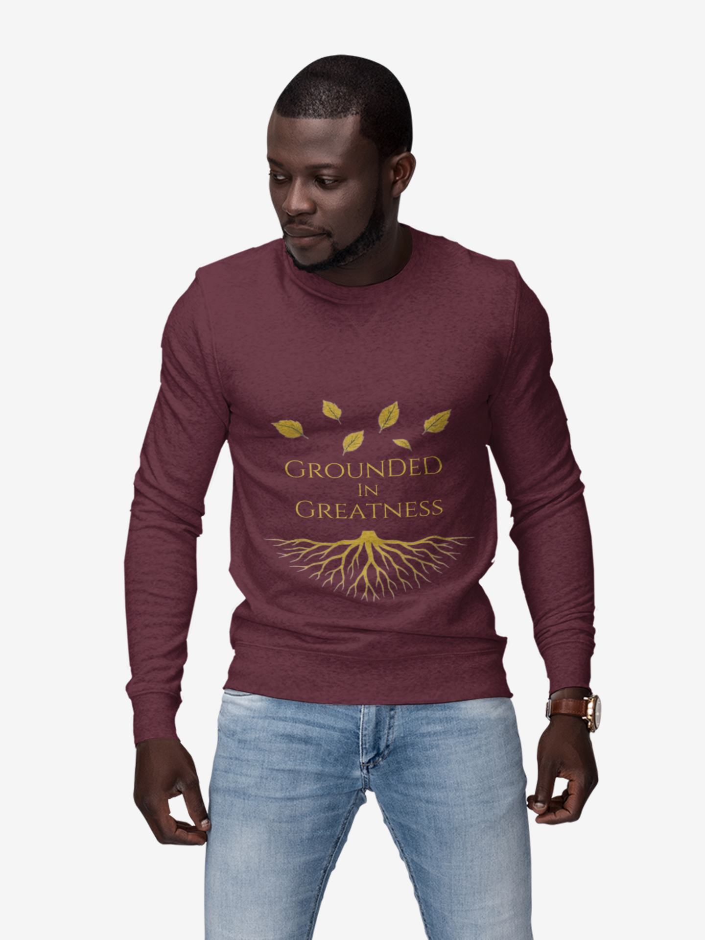 Grounded in Greatness – Sapphire Fall 2025 Collection Long Sleeve Tee