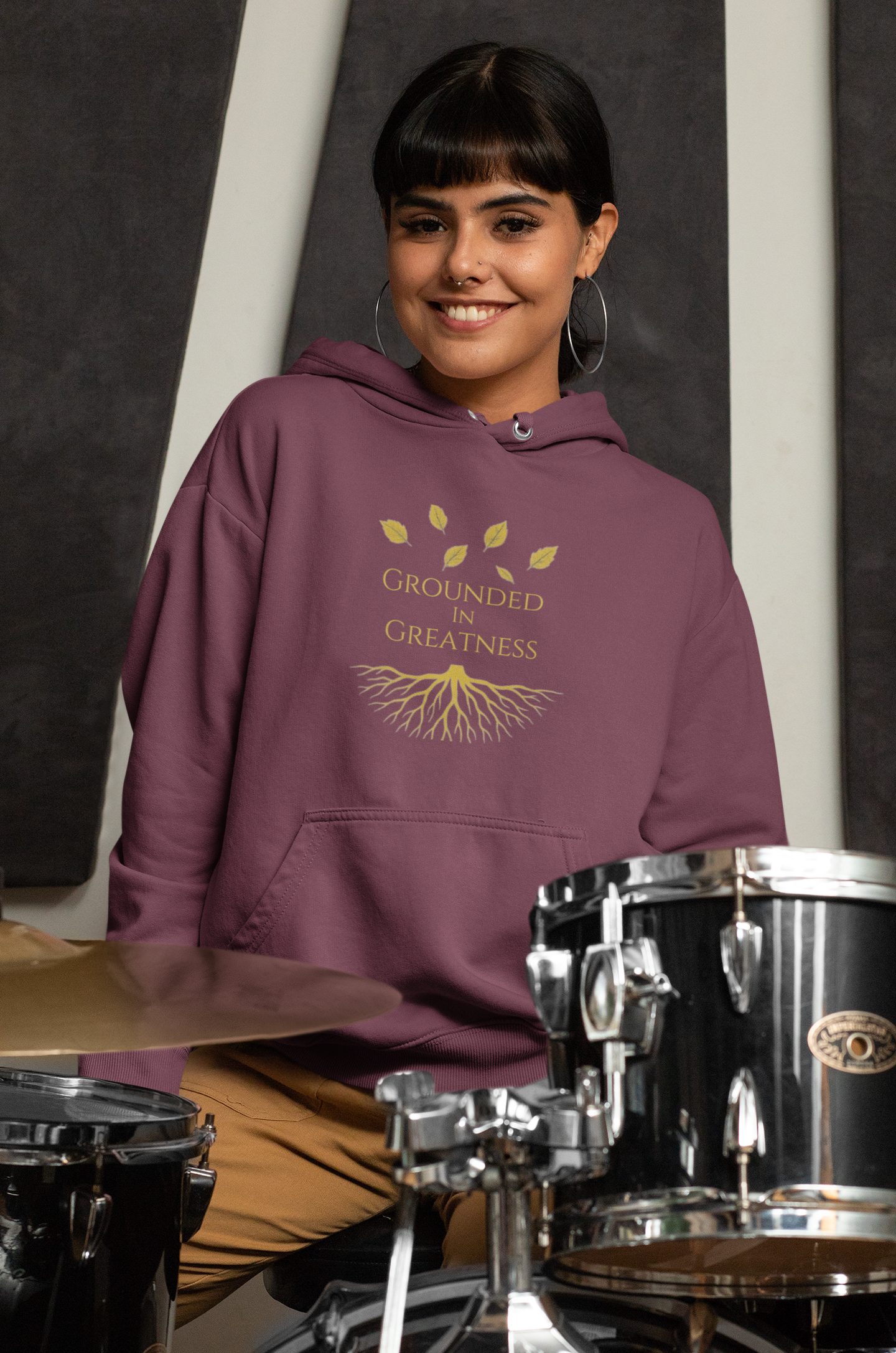 Grounded in Greatness Hoodie | Sapphire Fall Collection