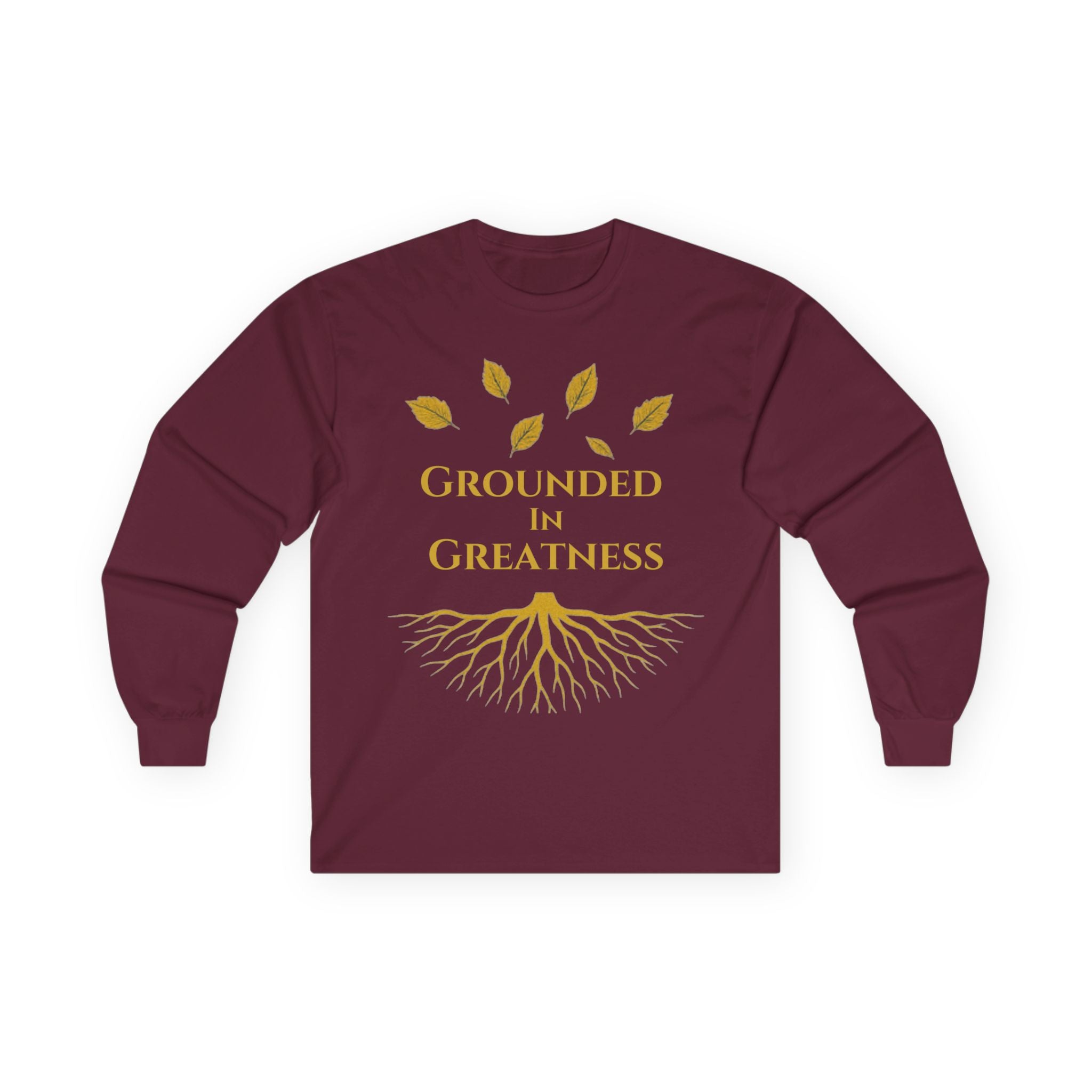 Grounded in Greatness – Sapphire Fall 2025 Collection Long Sleeve Tee