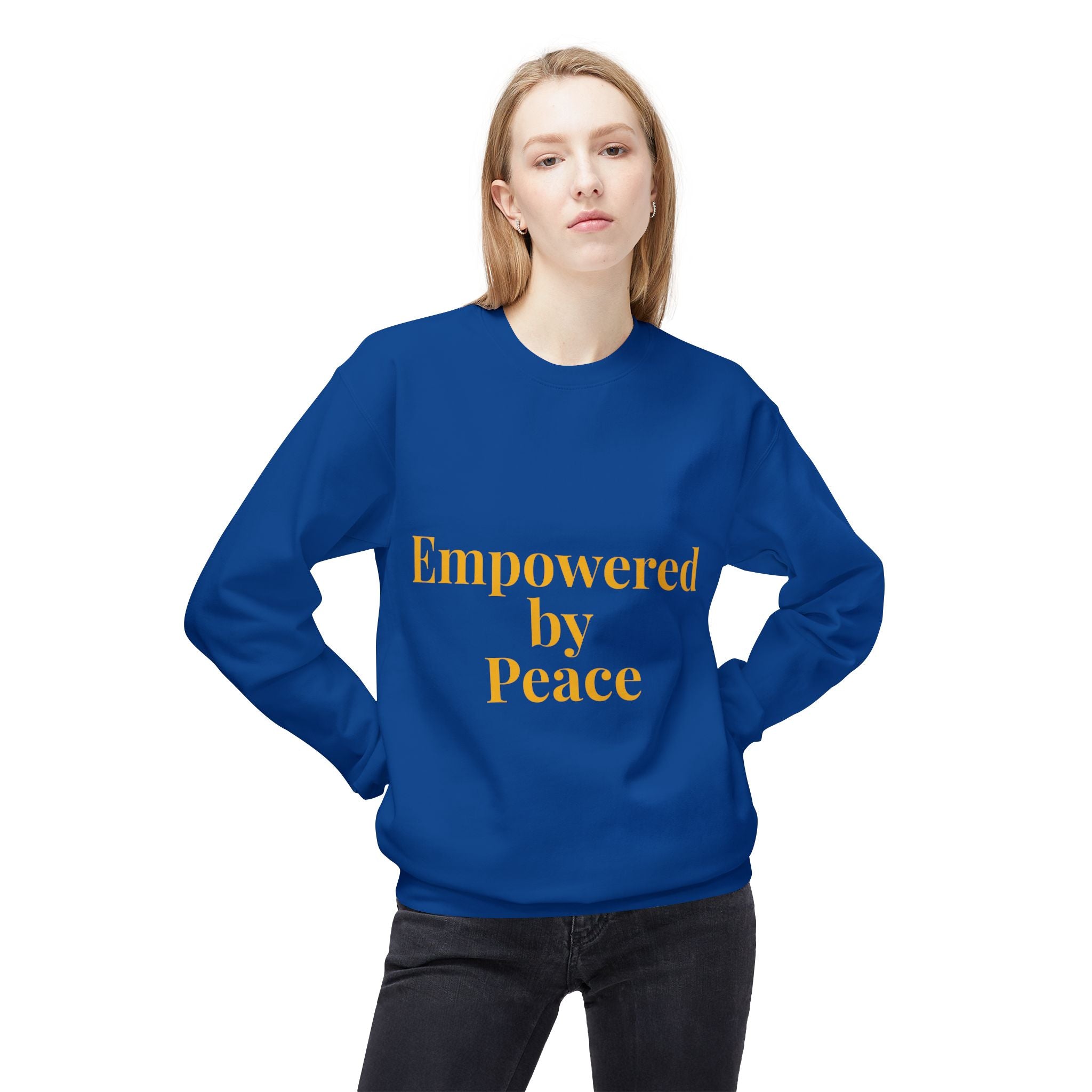 Empowered By Peace Crewneck Sweatshirt