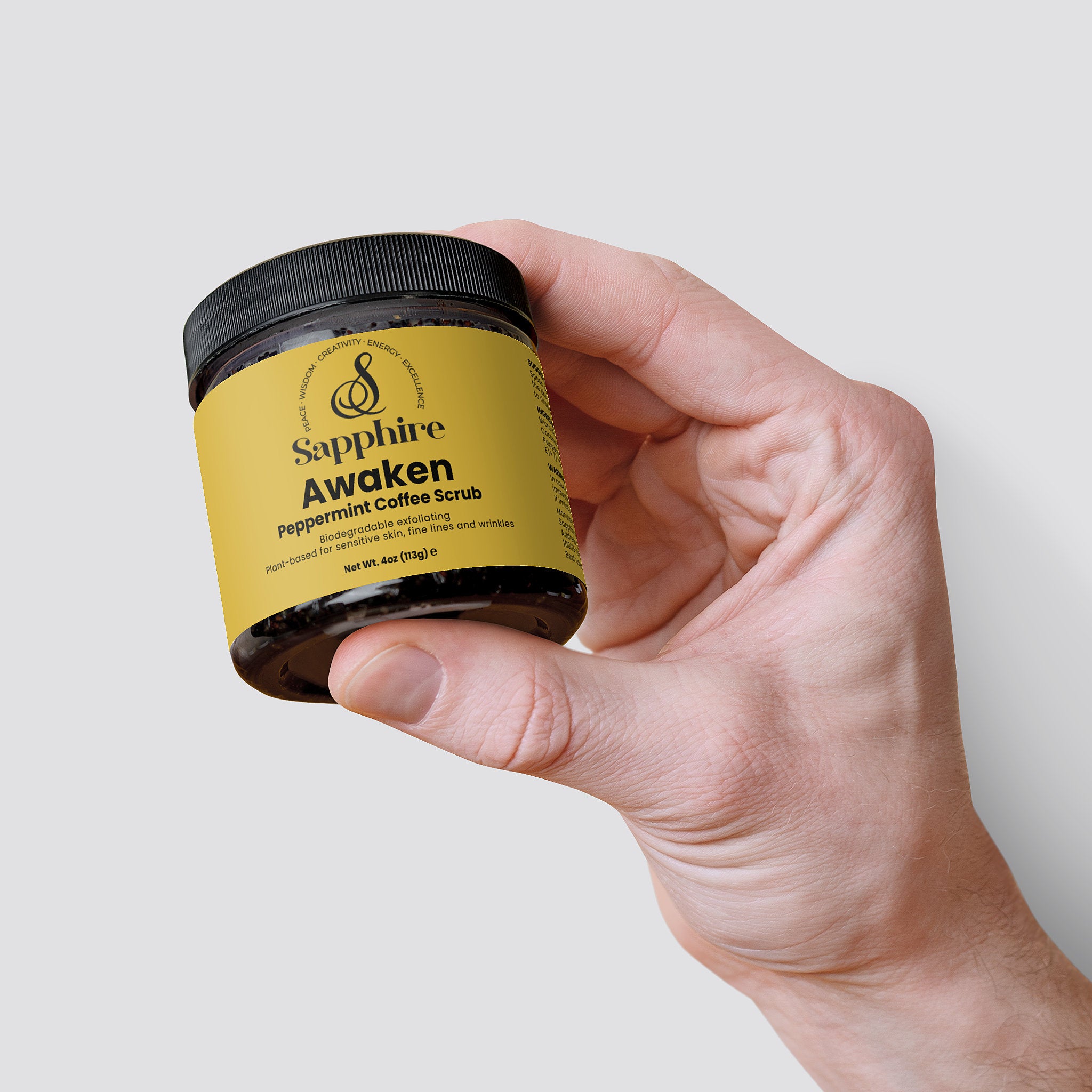 Awaken – Peppermint Coffee Scrub