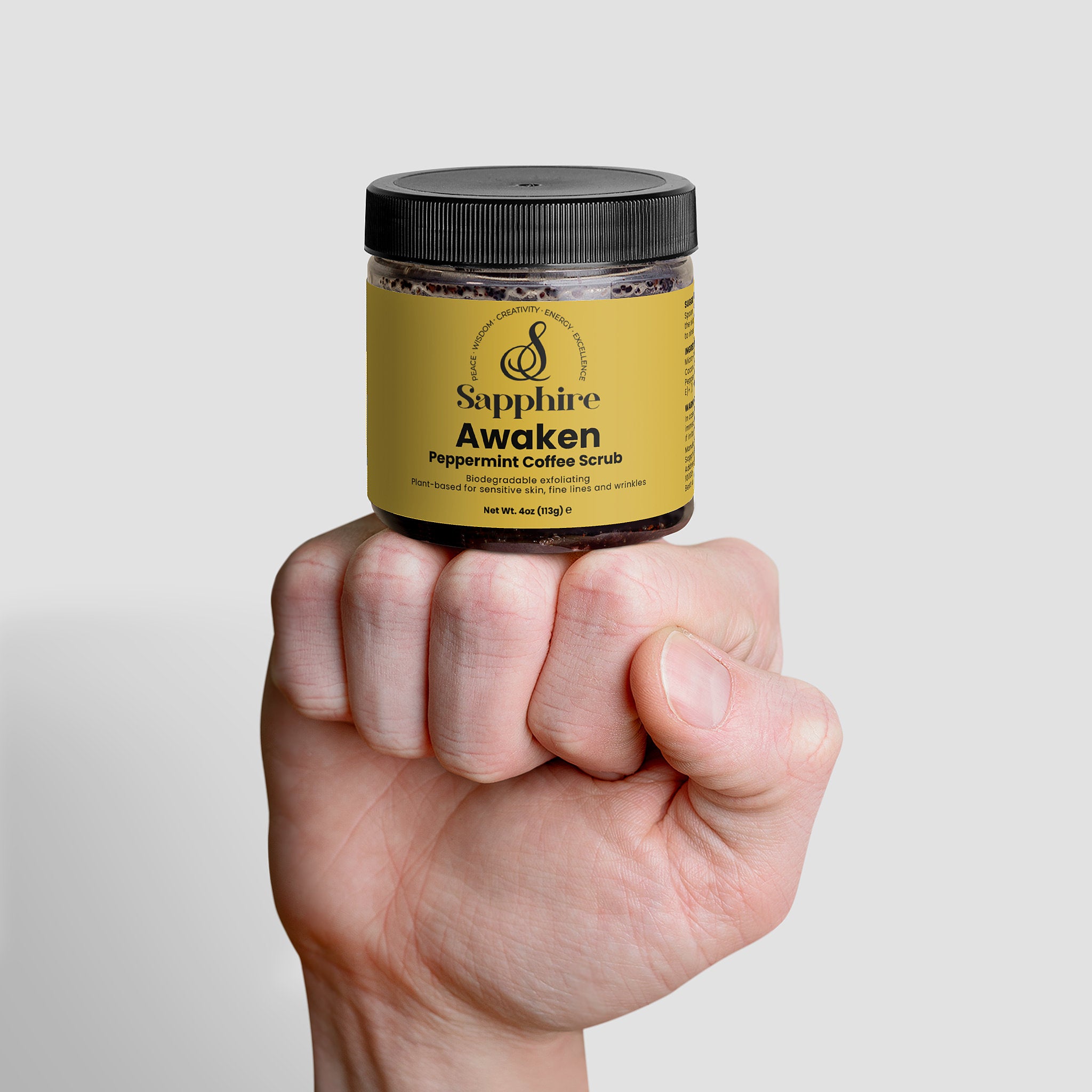 Awaken – Peppermint Coffee Scrub