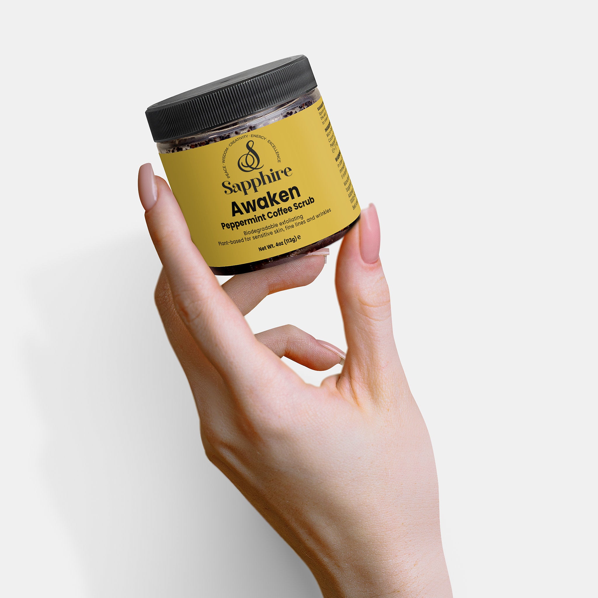 Awaken – Peppermint Coffee Scrub