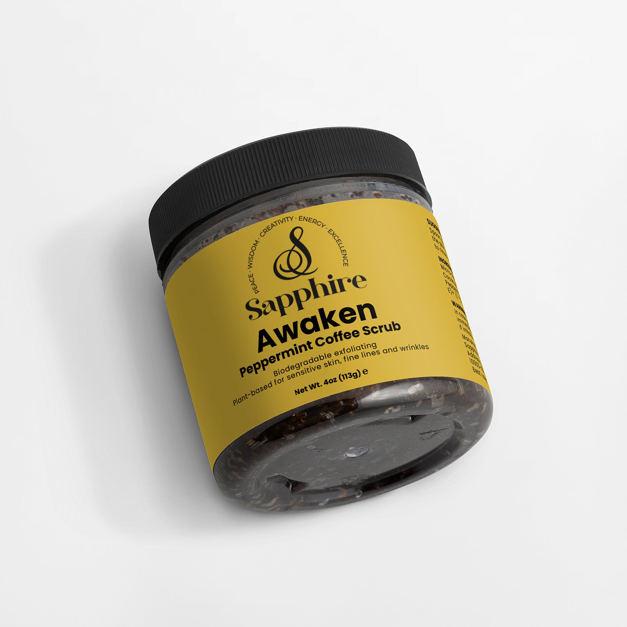 Awaken – Peppermint Coffee Scrub