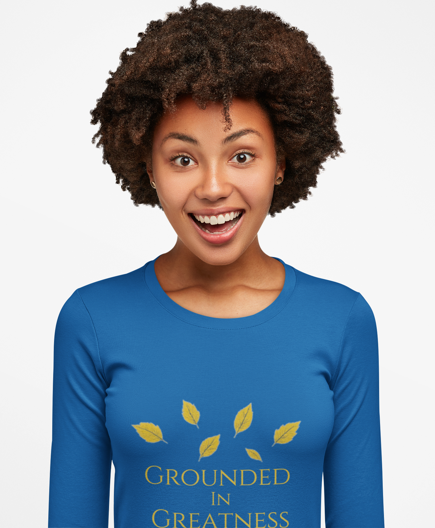 Grounded in Greatness – Sapphire Fall 2025 Collection Long Sleeve Tee