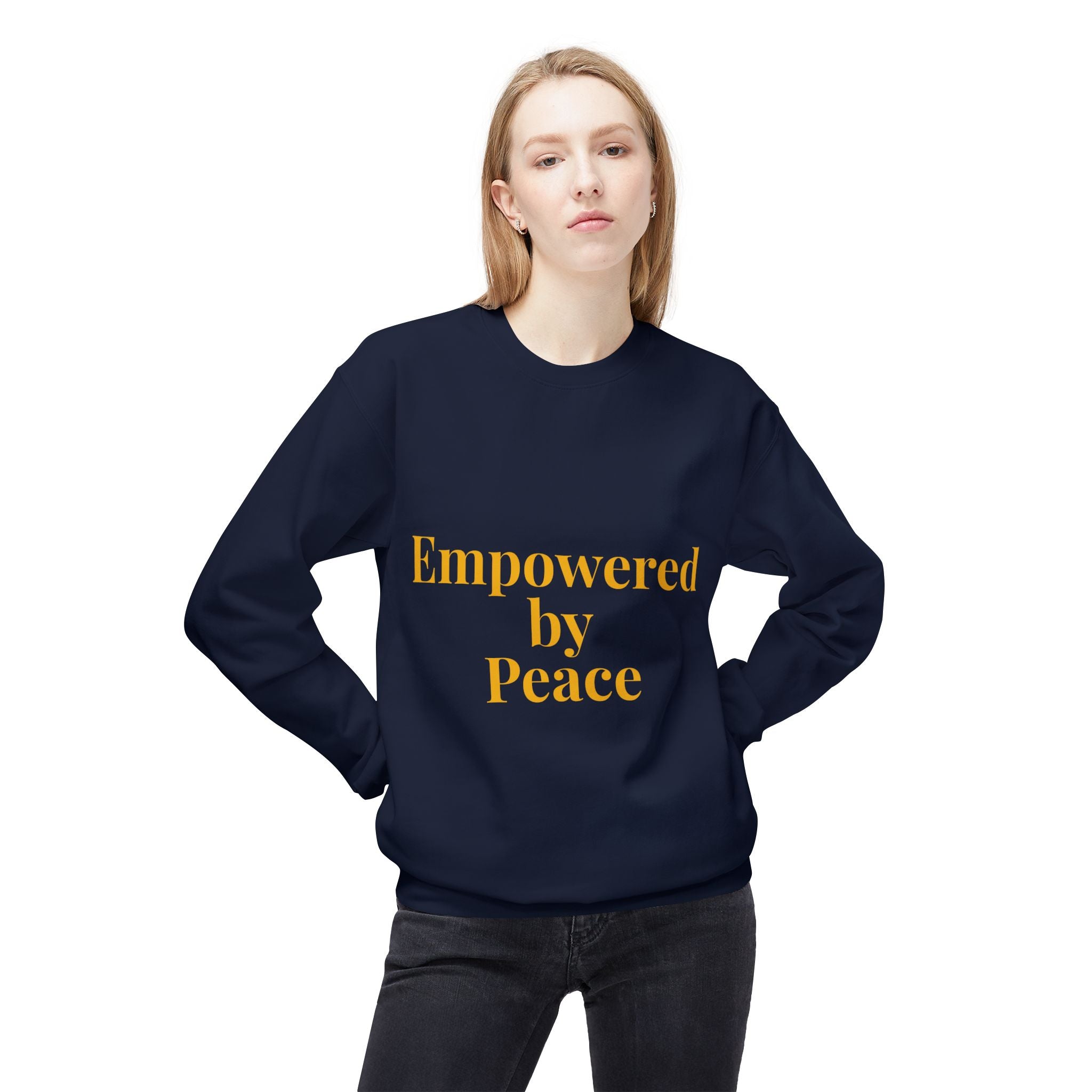 Empowered By Peace Crewneck Sweatshirt