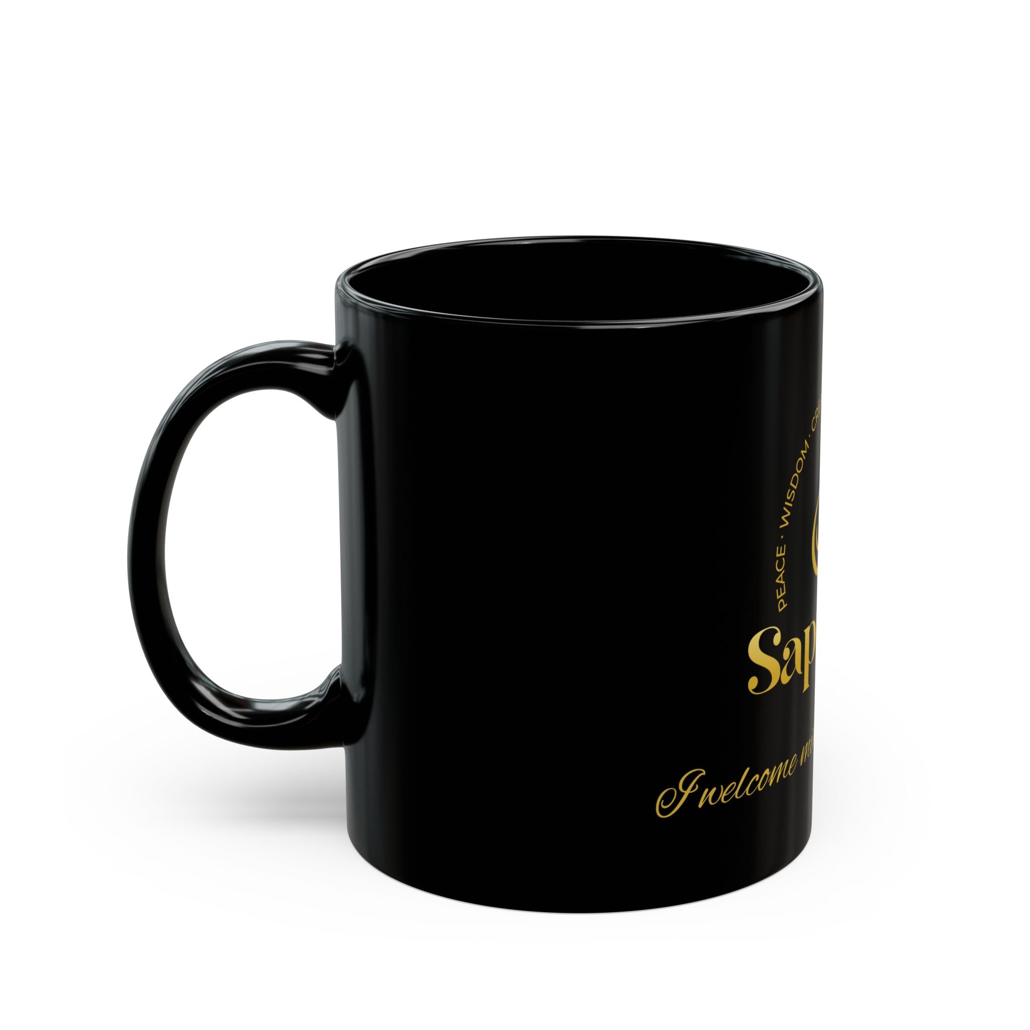 "I Welcome Mindful Mornings" Mug (11oz, 15oz)