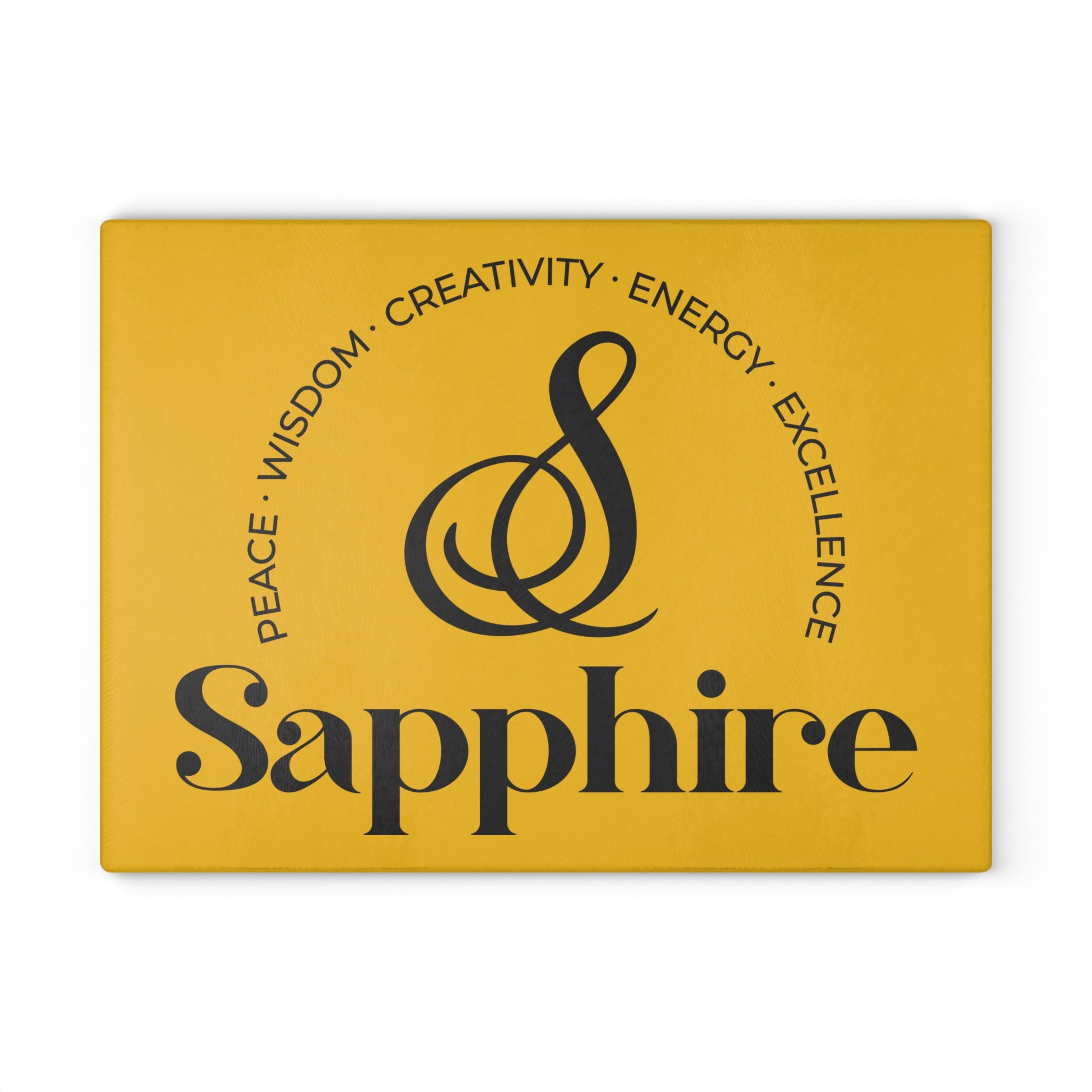 Sapphire Cutting Board (Gold)