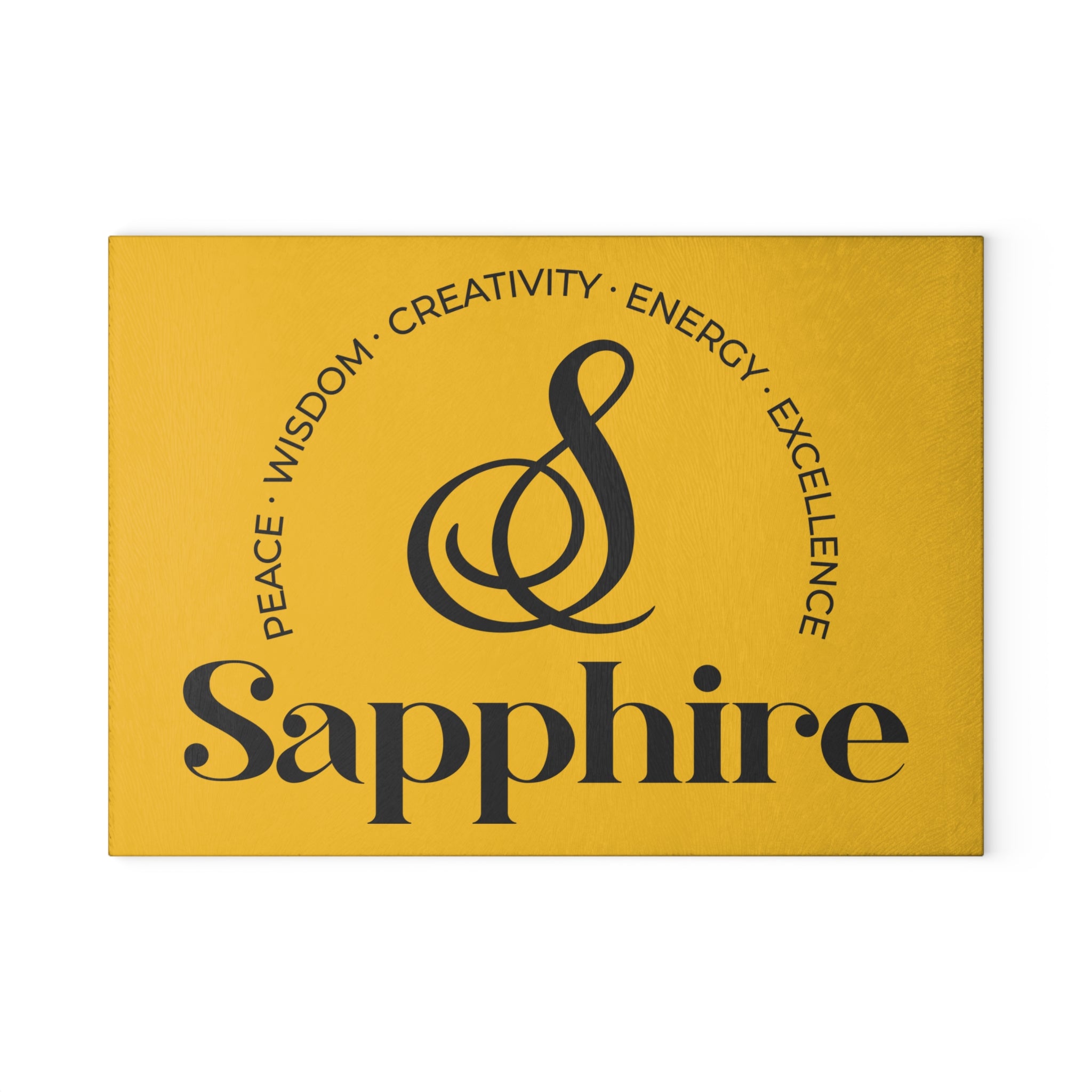 Sapphire Cutting Board (Gold)